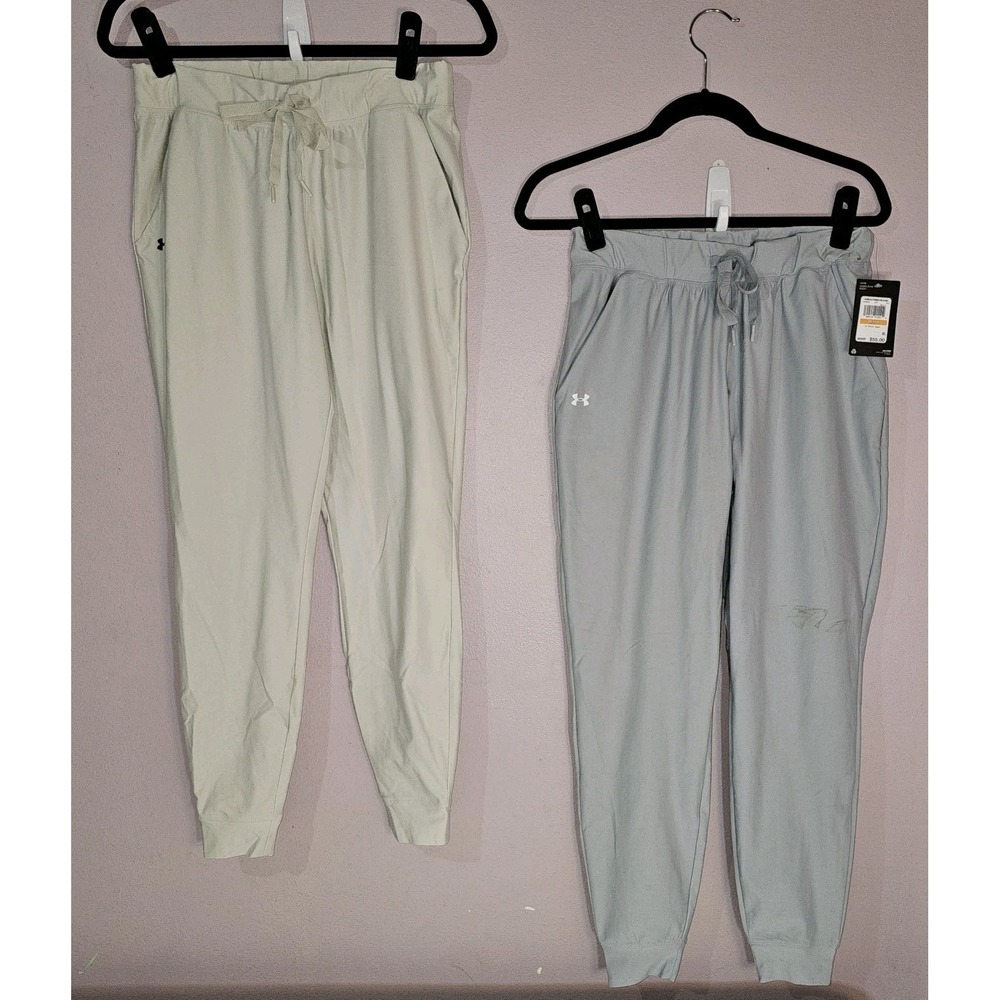 Lot 2, 1 NWT Under Armour Wmn Small Jogger Pant UA Vanish Loose Pull On Modest
